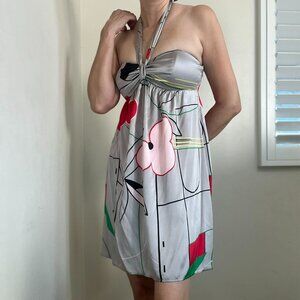 Corey Lynn Calter 100% Silk Dress, Baby Doll Dress, Coquette Girl Dress, Size 8